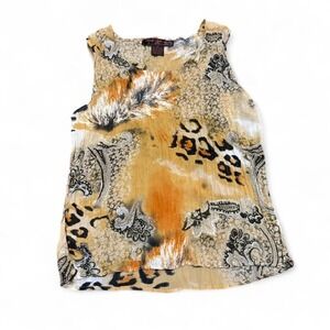 Y2k animal print cheetah leopard stretchy tank festival boho fairy